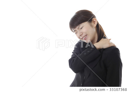 OL image suffering from stiff shoulders 33107368