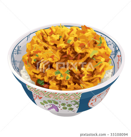 Bowl of fried rice for fried rice 33108094
