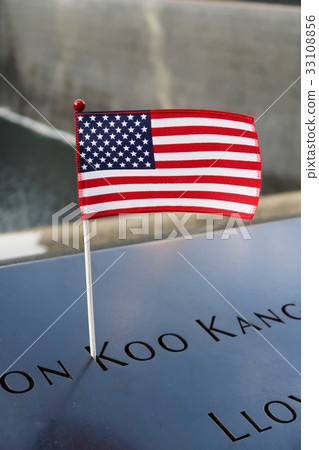 Stars and Stripes of the 9/11 Memorial 33108856