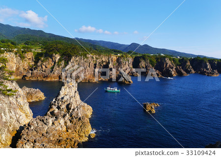 [風景名勝/國家公園]佐渡島尖閣灣陽島遊樂園 33109424