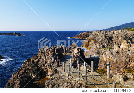 [風景名勝/國家公園]佐渡島尖閣灣陽島遊樂園海濱長廊 33109430