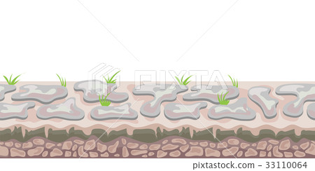 Seamless unending landscape background for arcade Seamless unending landscape background for arcade 33110064
