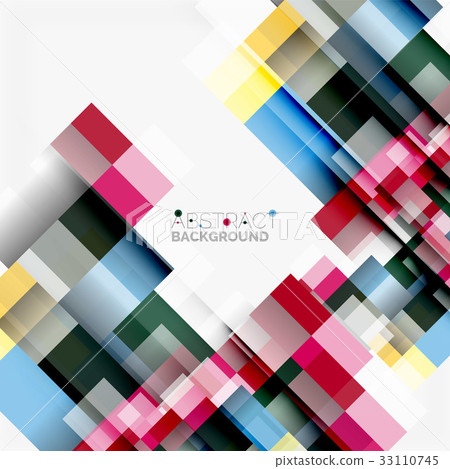 Abstract blocks template design background, simple Abstract blocks template design background, simple 33110745