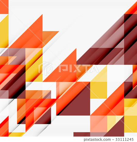 Triangle pattern design background Triangle pattern design background 33111245