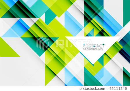 Triangle pattern design background Triangle pattern design background 33111246
