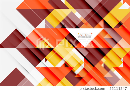 Triangle pattern design background Triangle pattern design background 33111247
