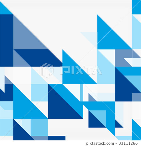 Triangle pattern design background - Stock Illustration [33111260] - PIXTA