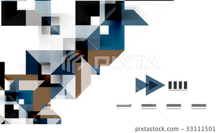 Business presentation geometric template Business presentation geometric template 33111501