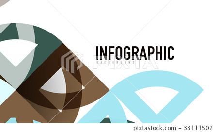 Business presentation geometric template 33111502