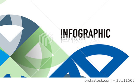 Business presentation geometric template Business presentation geometric template 33111505