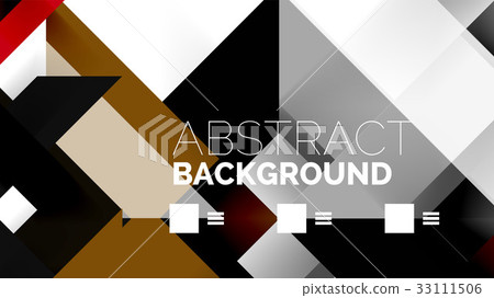 Business presentation geometric template Business presentation geometric template 33111506
