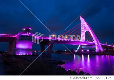 台灣屏東大鵬灣跨海大橋Asia Taiwan Pingtung Bridge 33112176
