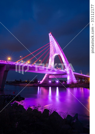 台灣屏東大鵬灣跨海大橋Asia Taiwan Pingtung Bridge 33112177
