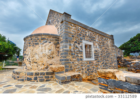 Basilica Poros Elounda on Kalydon Peninsula, Crete Basilica Poros Elounda on Kalydon Peninsula, Crete 33112589