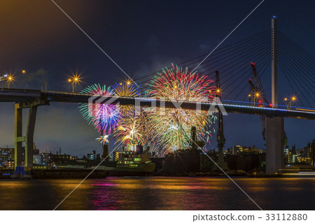 Ohori fireworks display Ohori fireworks display 33112880