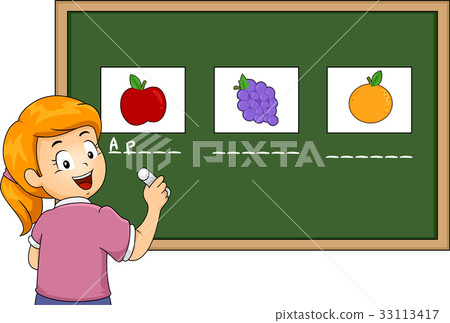 Kid Girl Board Fruits 33113417