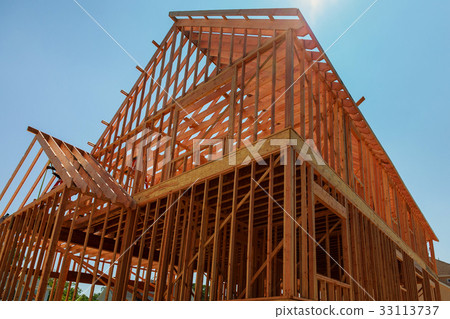 New residential construction house New residential construction house 33113737