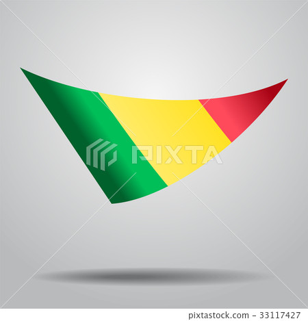 Malian flag background. Vector illustration. Malian flag background. Vector illustration. 33117427