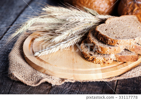 Various fresh baked goods Various fresh baked goods 33117778
