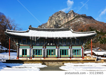 Daeungungjeon,Baekyangsa寺,Baekam山,Changseong縣,全南,韓國 Daeungungjeon,Baekyangsa寺,Baekam山,Changseong縣,全南,韓國 33119985