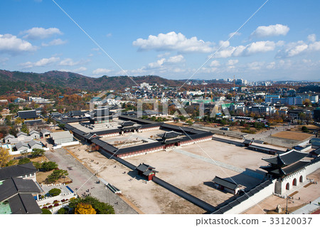 Gwanghwamun, Gyeongbokgung, Jongno-gu, Seoul, Korea Gwanghwamun, Gyeongbokgung, Jongno-gu, Seoul, Korea 33120037