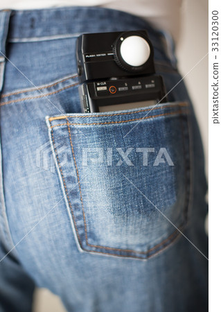 Jeans butt flush meter Jeans butt flush meter 33120300