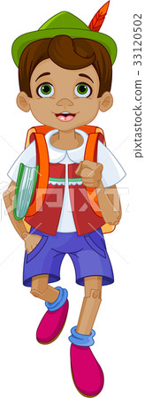 Pinocchio Going to School 33120502