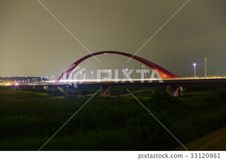 Tama Ohashi在晚上(收費公路59號八王子村山線) Tama Ohashi在晚上(收費公路59號八王子村山線) 33120981