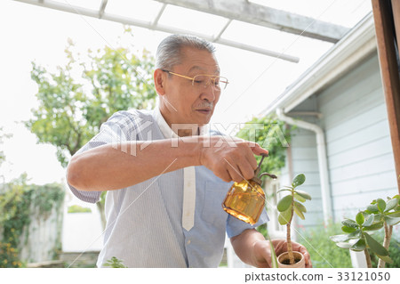 園藝夫婦高級生活方式圖像 33121050