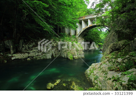 Iwate Prefecture Sumita Town Hayama Glass Bridge 33121399