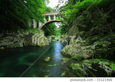 Iwate Prefecture Sumita Town Hayama Glass Bridge 33121400