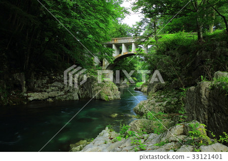 Iwate Prefecture Sumita Town Hayama Glass Bridge 33121401