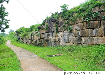 胡王城牆北門越南世界遺產 胡王城牆北門越南世界遺產 33121448