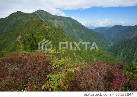 View Mt. Hakkai from Echigo Miyama Okamenozaki 33121844