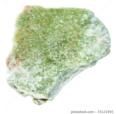 raw vesuvianite ( idocrase) stone isolated raw vesuvianite ( idocrase) stone isolated 33121950
