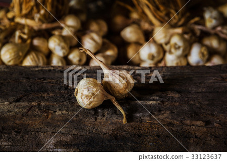 Still Life Composition With Garlic Still Life Composition With Garlic 33123637
