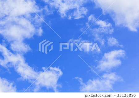White clouds in blue sky White clouds in blue sky 33123850