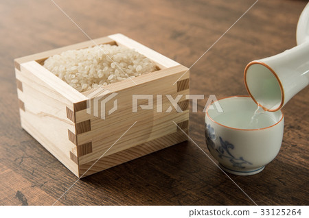 Rice sake image Rice sake image 33125264