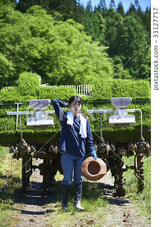 米大農場主女人肖像 33127757