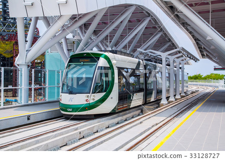 台灣高雄輕軌捷運Asia Taiwan Kaohsiung MRT 33128727