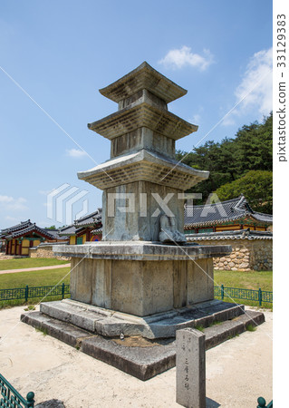 Changwha Dali三層石塔（寶藏117號），Sung-eun，Warrior Royal Tomb，Changzhou，Gyeongbuk，Korea 33129383