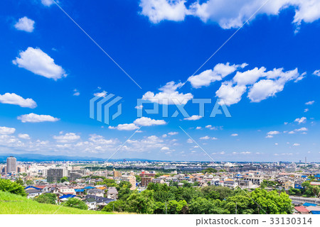 藍天蔓延的住宅區 33130314