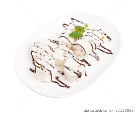 Oriental delicious nougat dessert. Oriental delicious nougat dessert. 33130596
