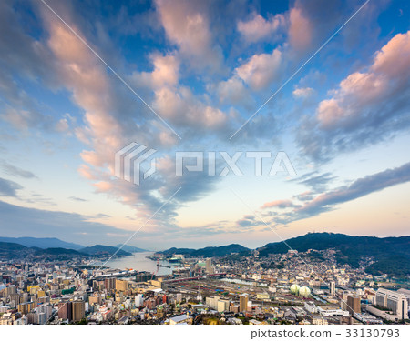 Nagasaki Japan Skyline Nagasaki Japan Skyline 33130793