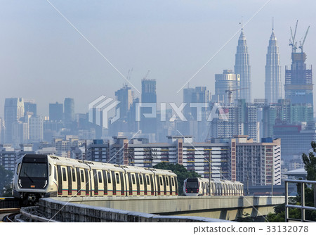 Malaysia MRT train Malaysia MRT train 33132078