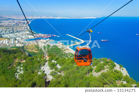 Tunektepe Cableway in Antalya, Turkey 33134275