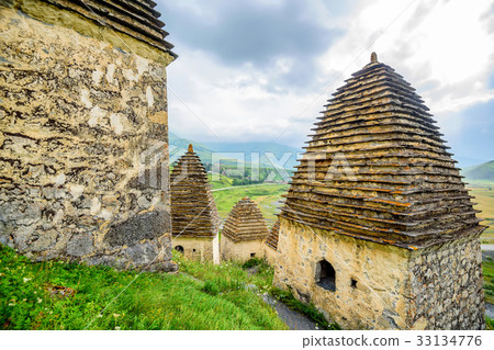Ancient Alanian necropolis in North Ossetia 33134776