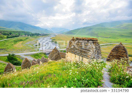 Ancient Alanian necropolis in North Ossetia 33134790