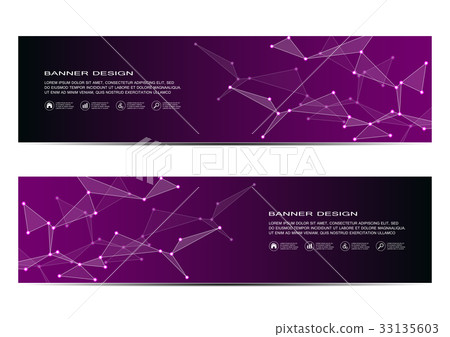 Technological and scientific banners with Technological and scientific banners with 33135603