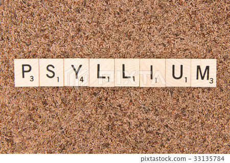 拼字遊戲字母：PSYLLIUM 33135784